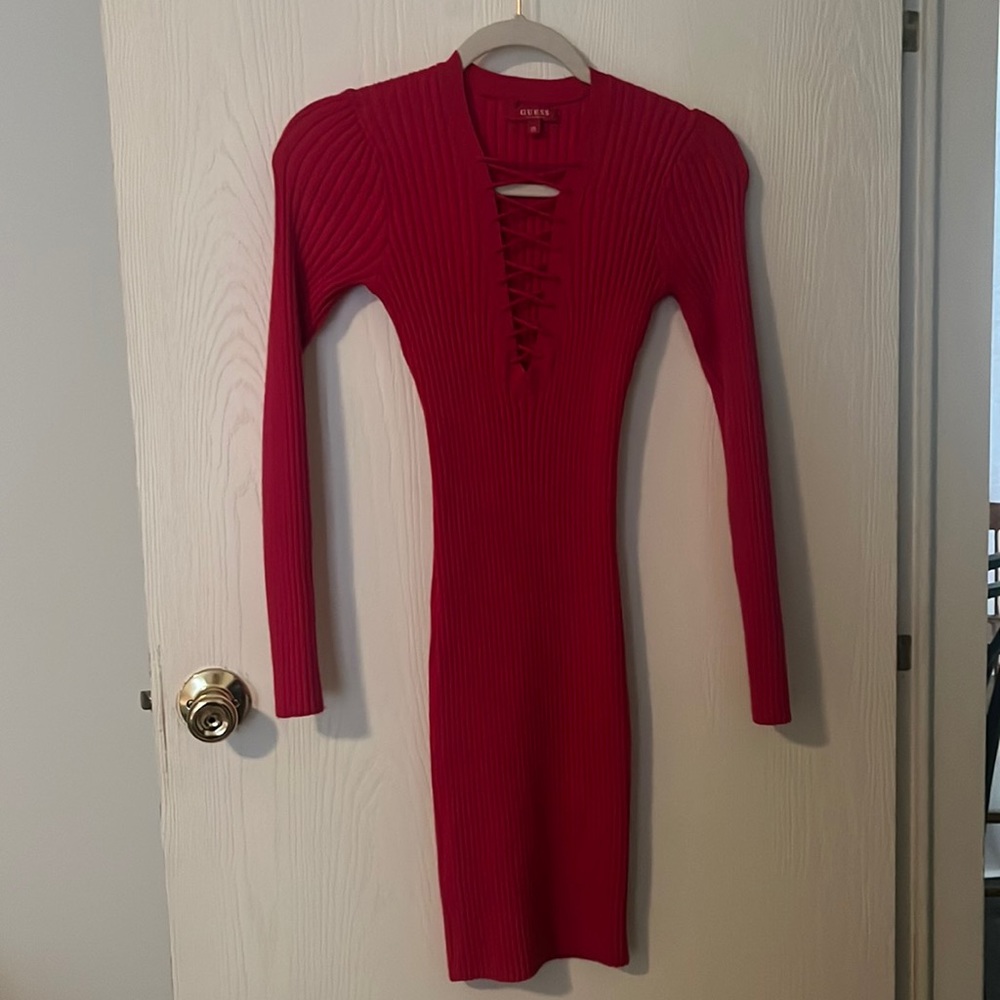Short pink Guess dress